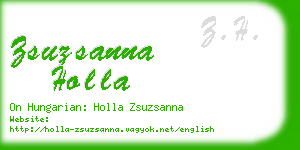 zsuzsanna holla business card